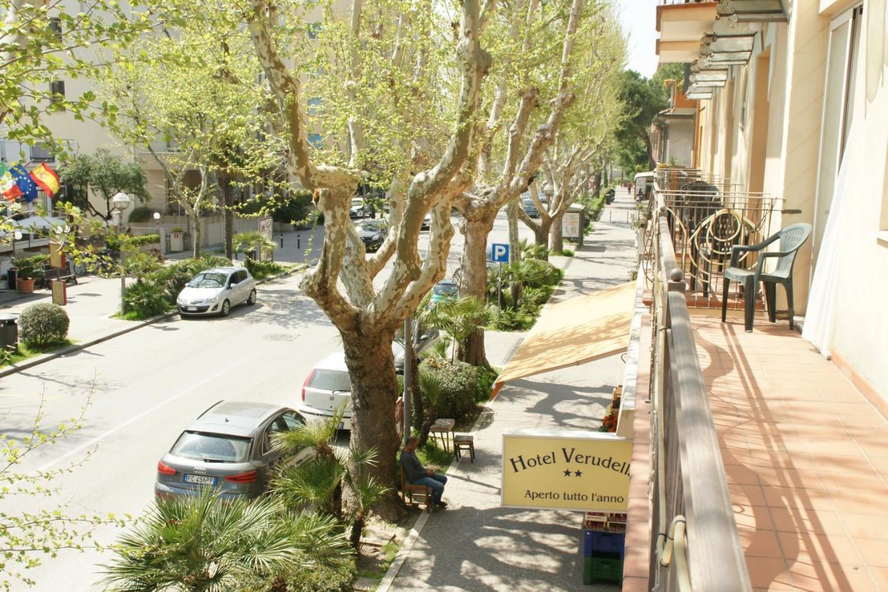 Hotel Verudella Rimini Esterno foto